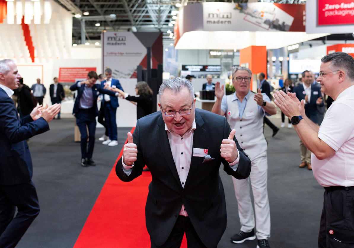 BOBST team at Drupa 2024 trade show